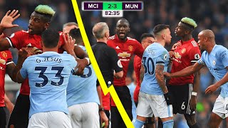 Most HEATED Manchester Derby Ever [upl. by Lorre223]