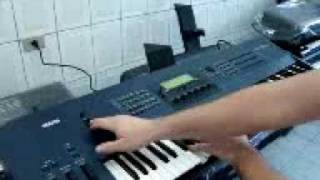 Demo Yamaha EX5  quotpaiquot da linha Motif  feito na Teclacenter [upl. by Jabe]