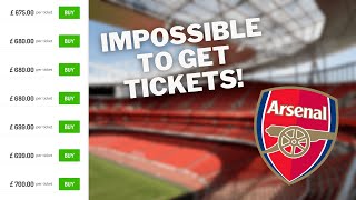 Why Is It IMPOSSIBLE To Get Arsenal Tickets Right Now [upl. by Avalsorim]