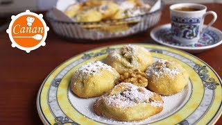 Türkische Plätzchen mit Apfelfüllung  Hmm richtig lecker  Canans Rezepte [upl. by Annor]