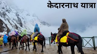 Kedarnath Yatra 2023  Kedarnath Tour Guide Vlog  Sonprayag To Kedarnath 16km Trekking  Kedarnath [upl. by Mcnally]