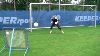 KEEPERsport Rebounder Pro  Goalkeeper Training [upl. by Manson552]