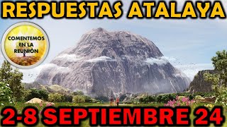 Comentarios Estudio de la Atalaya 28 septiembre 2024 Atalaya de esta semana [upl. by Lemaj]