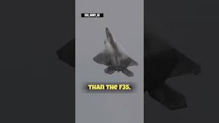 F22 vs F35  Why F22 Dominates🇺🇸shorts f22raptor f35 airforce [upl. by Adekam]