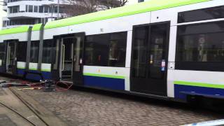 Croydon tram derailed at East Croydon [upl. by Alleinad151]