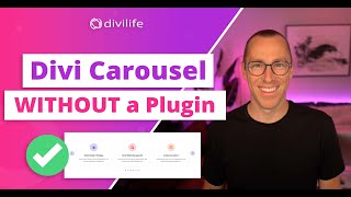 How to Create a Divi Carousel WITHOUT a Plugin 🔥😮 [upl. by Ardelis]