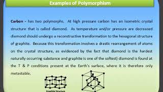 Isomorphism polymorphism and pseudomorphism [upl. by Strade]