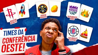 EXPLICANDO OS NOMES DOS TIMES DA CONFERÊNCIA OESTE  DICIONÁRIO NBA 7 [upl. by Lartnom]