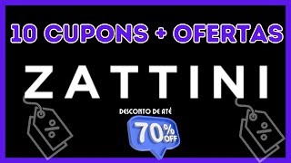 Como economizar na Zattini com cupons de desconto  Ofertas de Janeiro 🔖Cupom de desconto Zattini 🔖 [upl. by Gnilyarg]