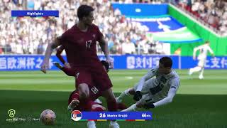 Slovenija vs Srbija  EURO 2024  eFootball PES 2021 [upl. by Maurreen841]