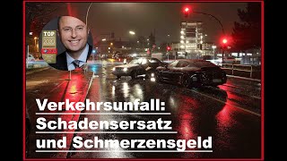 Verkehrsunfall Schadensersatz und Schmerzensgeld  Knausern beim Schadensersatz [upl. by Odille]