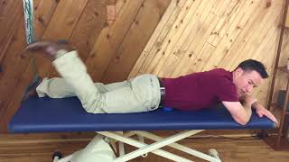 Lower back pain relief with psoas release technique [upl. by Nielson]