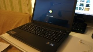 Достаем из коробки Lenovo ideaPad b570 [upl. by Ingar]