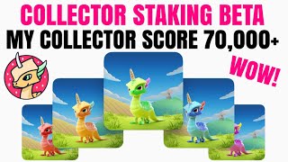 POLYCHAIN MONSTERS NFT STAKING COLLECTOR SCORE BETA RELEASED [upl. by Alauqahs253]