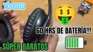 AURICULARES BLUETOOTH CON MULTICONEXIÓN  TOOOGO 9S [upl. by Haikezeh]