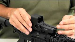 Brownells  EoTech  Installing Batteries [upl. by Nali214]