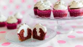 Chocolade cupcakes met roomvulling [upl. by Elbring]