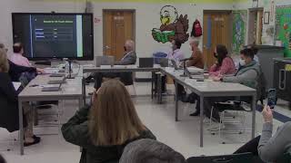 Boonton Township Board of Education Regular Meeting 12152021 [upl. by Otina]