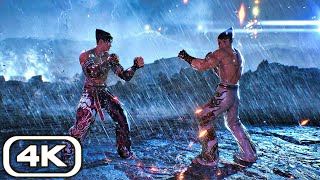 TEKKEN 8 PS5 Gameplay Jin vs Kazuya 4K 60FPS [upl. by Ebonee]