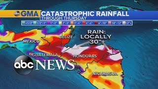 Tropical Storm Iota forecast to become major hurricane [upl. by Ylrebmi647]