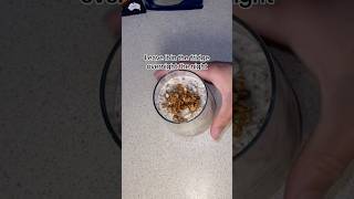 Overnight oats with chia seeds foryou oats chiaseeds healthy [upl. by Nyladnewg]