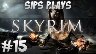 Sips Plays Skyrim  Part 15  Dances With Aliens [upl. by Aridnere]