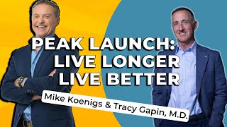 How To Live Longer and Live a Better Life with Dr Tracy Gapins PEAK LAUNCH Program [upl. by Aryhs]