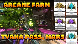 Lets Play Warframe  Arcane Farming Tyana Pass Mars Secondary Encumber [upl. by Eirffej]