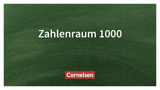 Den Zahlenraum 1000 Lesen und Legen – Einfach erklärt  Cornelsen Verlag Grundschule [upl. by Eaves442]