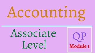 New QP Module 1 Accounting Associate Level Exam QampA analysis HKICPA M1 會計考試部分題目分析 簡要說明考試大綱 [upl. by Jorey]