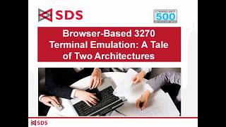 BrowserBased 3270 Terminal Emulation A Tale of Two Architectures  SHARE VWA [upl. by Nnylesor]