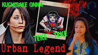 Japanese Urban Legend  TEKE  TEKE  KUCHISAKE ONNA   tamil [upl. by Eissirhc]