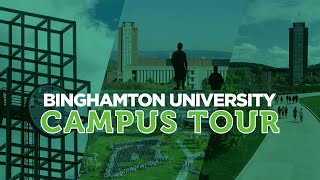 Official Binghamton University Campus Tour 2024 [upl. by Arretnahs]