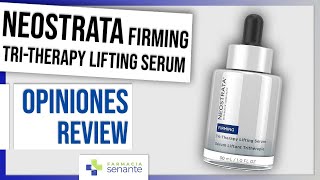 NEOSTRATA TriTherapy Lifting Serum Como Usar✨Review Neostrata Firming Tri Therapy 💜FARMACIA SENANTE [upl. by Aicala]