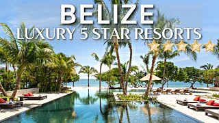 TOP 10 Best Luxury Hotels And Resorts In BELIZE [upl. by Glaser]