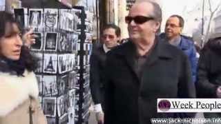 Jack Nicholson in Paris March 2013 [upl. by Karon]