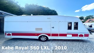 Kabe Royal 560 LXL  2010  Campingvogn [upl. by Ivek641]