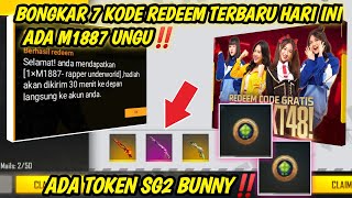 PEMBUKTIAN‼️BONGKAR 7 KODE REDEEM FF TERBARU HARI INI 29 MARET 2024 [upl. by Koehler]