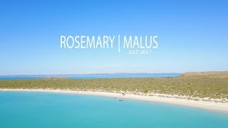 Rosemary Island  Malus Island  Dampier Archipelago  July 2017 [upl. by Enelime240]