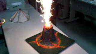 School Geography Project Make a Volcano [upl. by Wallinga]