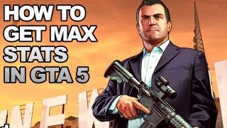 GTA 5 How To Max Your Stats Easily [upl. by Ellohcin]