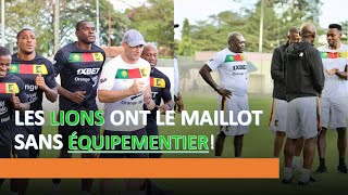 LES LIONS PORTENT UN MAILLOT SANS ÉUIPEMENTIER AUX ENTRAINEMENTS [upl. by Itnuahsa]