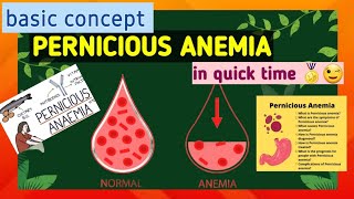 Pernicious anemia  what is anemia  cause  symptoms  treatment [upl. by Notgnirrab571]