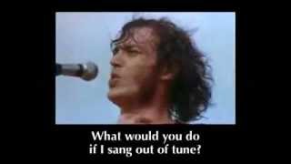 Joe Cocker With a little help from my friends Woodstock Funny misheard lyrics [upl. by Nalor467]