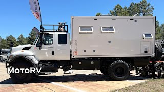 International Motorhome 4x4 Bliss Mobil 15 ft Family Overlanding RV [upl. by Eessac502]