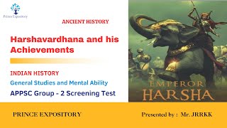 7 Harshavardhana and his Achievements [upl. by Haff99]