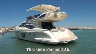 SkipperBuds 2012 Azimut 48 ft 48AZ Flybridge [upl. by Mccollum]