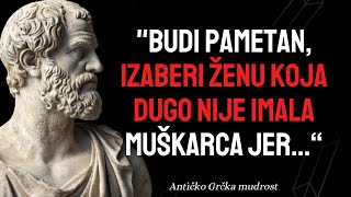 Životne lekcije filozofa Antičke Grčke koje Ljudi nauče Prekasno u Životu [upl. by Strait]