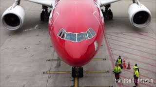 Edelweiss Air Airbus A330 Arrival Zurich Airport [upl. by Rab]