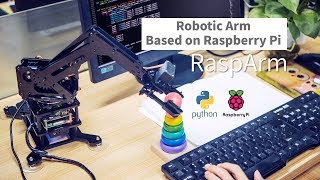 Robotic Arm Based on Raspberry Pi and Python [upl. by Packton259]